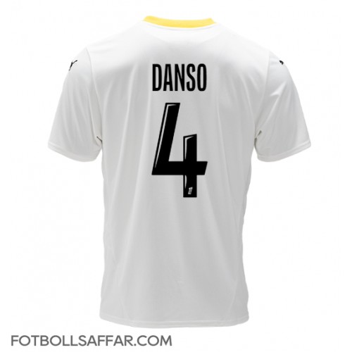 RC Lens Kevin Danso #4 Tredjeställ 2024-25 Kortärmad